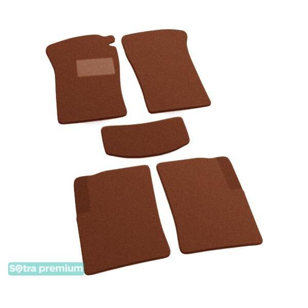 Sotra 00107-CH-TERRA Interior mats Sotra two-layer terracotta for Peugeot 306 (1993-2002), set 00107CHTERRA