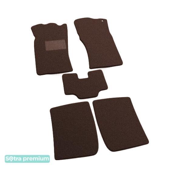 Sotra 00111-CH-CHOCO Interior mats Sotra two-layer brown for Peugeot 309 (1985-1993), set 00111CHCHOCO