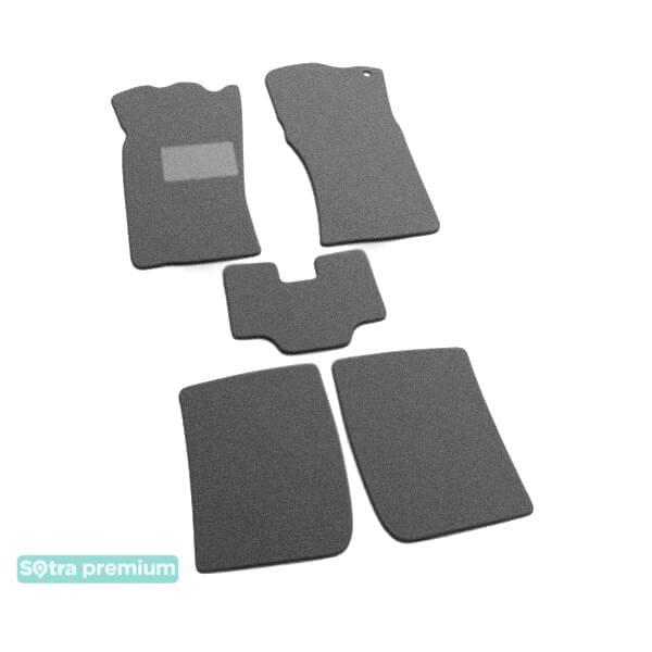 Sotra 00111-CH-GREY Interior mats Sotra two-layer gray for Peugeot 309 (1985-1993), set 00111CHGREY