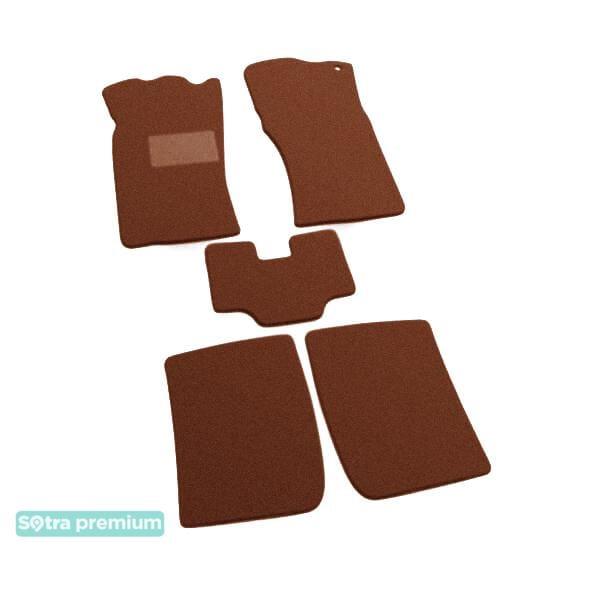 Sotra 00111-CH-TERRA Interior mats Sotra two-layer terracotta for Peugeot 309 (1985-1993), set 00111CHTERRA