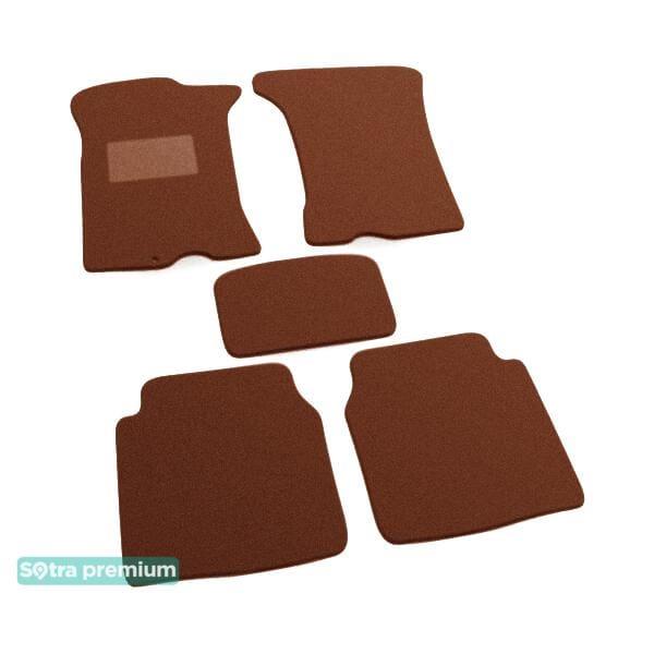 Sotra 00115-CH-TERRA Interior mats Sotra two-layer terracotta for Suzuki Swift / cultus (1988-2003), set 00115CHTERRA