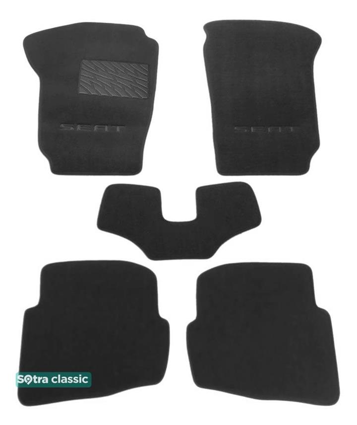 Sotra 00129-GD-GREY Interior mats Sotra two-layer gray for Seat Cordoba (2002-2008), set 00129GDGREY