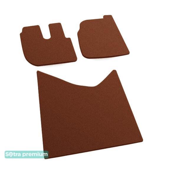 Sotra 00131-CH-TERRA Interior mats Sotra two-layer terracotta for Seat Ibiza (1993-2002), set 00131CHTERRA