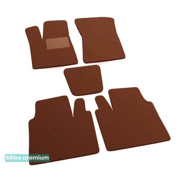 Sotra 00133-CH-TERRA Interior mats Sotra two-layer terracotta for Renault R25 (1983-1992), set 00133CHTERRA