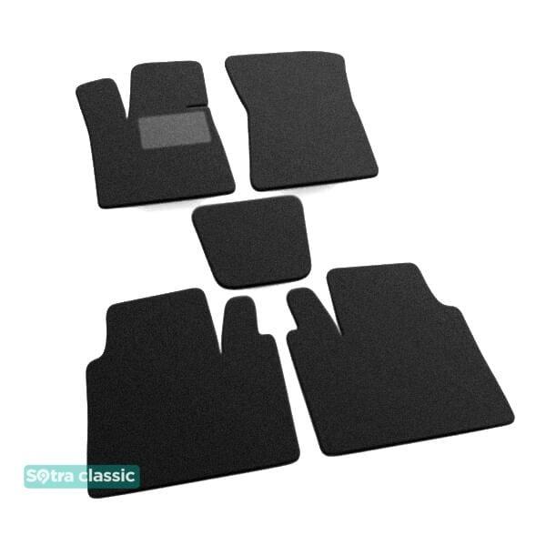 Sotra 00133-GD-GREY Interior mats Sotra two-layer gray for Renault R25 (1983-1992), set 00133GDGREY