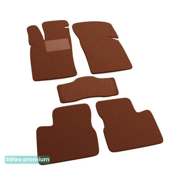 Sotra 00143-CH-TERRA Interior mats Sotra two-layer terracotta for Opel Calibra (1990-1997), set 00143CHTERRA