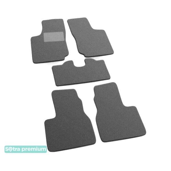 Sotra 00145-CH-GREY Interior mats Sotra two-layer gray for Opel Corsa b (1993-2000), set 00145CHGREY