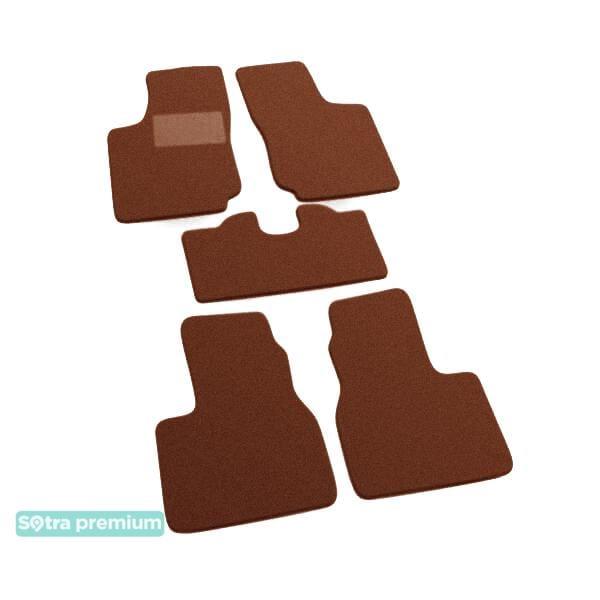 Sotra 00145-CH-TERRA Interior mats Sotra two-layer terracotta for Opel Corsa b (1993-2000), set 00145CHTERRA