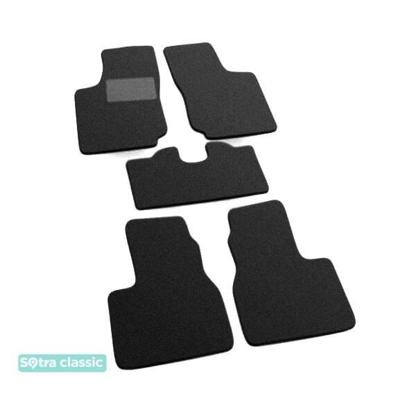 Sotra 00145-GD-GREY Interior mats Sotra two-layer gray for Opel Corsa b (1993-2000), set 00145GDGREY
