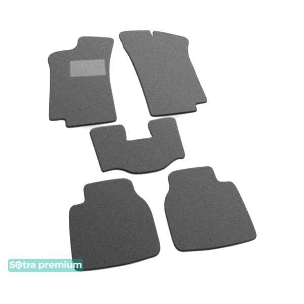 Sotra 00156-CH-GREY Interior mats Sotra two-layer gray for Fiat Tipo (1988-1995), set 00156CHGREY