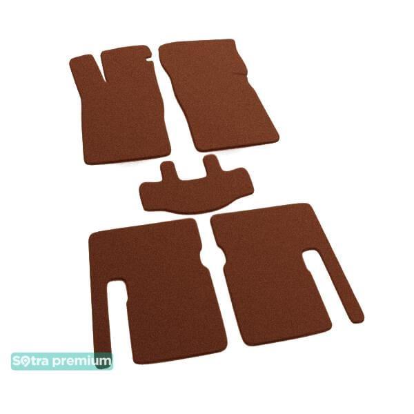Sotra 00157-CH-TERRA Interior mats Sotra two-layer terracotta for Opel Astra f (1991-1998), set 00157CHTERRA