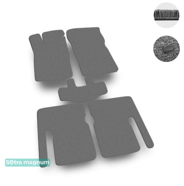 Sotra 00157-MG20-GREY Interior mats Sotra two-layer gray for Opel Astra f (1991-1998), set 00157MG20GREY