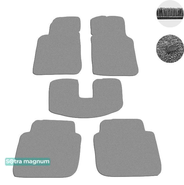 Sotra 00158-MG20-GREY Interior mats Sotra two-layer gray for Ford Sierra (1982-1993), set 00158MG20GREY