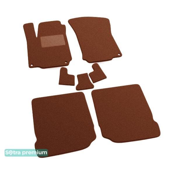 Sotra 00161-CH-TERRA Interior mats Sotra two-layer terracotta for Seat Toledo (1996-1999), set 00161CHTERRA