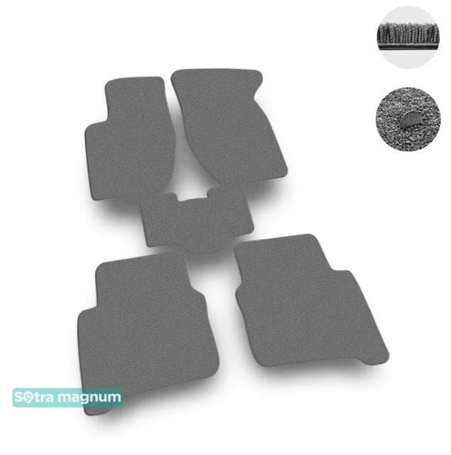 Sotra 00163-MG20-GREY Interior mats Sotra two-layer gray for Fiat Croma (1985-1990), set 00163MG20GREY