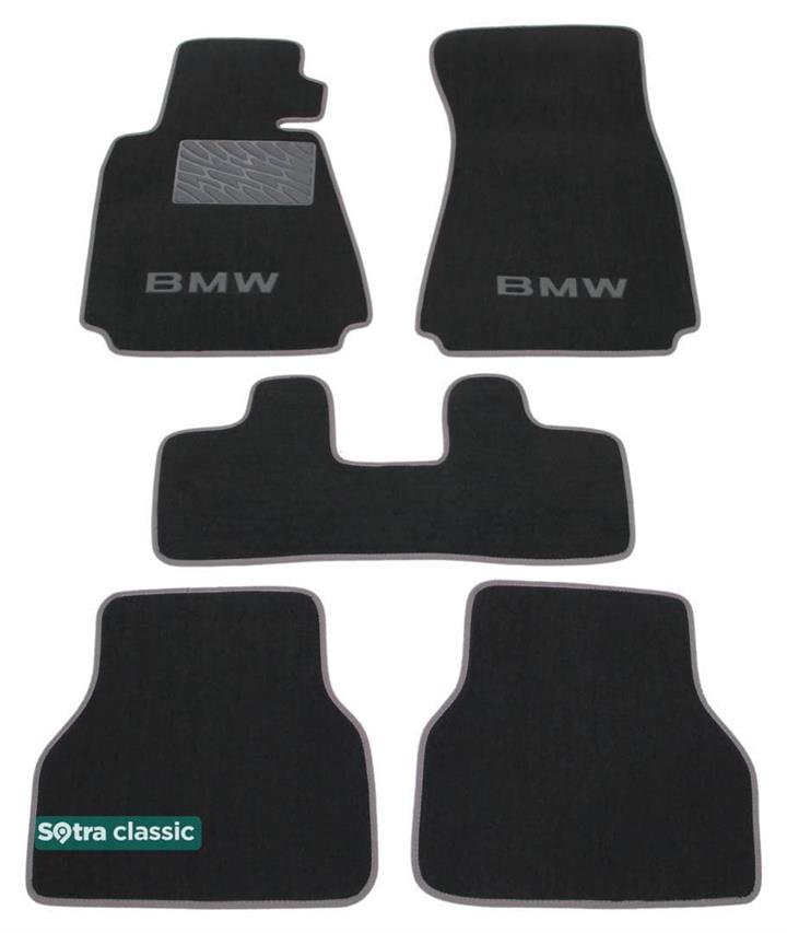 Sotra 00186-GD-GREY Interior mats Sotra two-layer gray for BMW 5-series (1996-2003), set 00186GDGREY