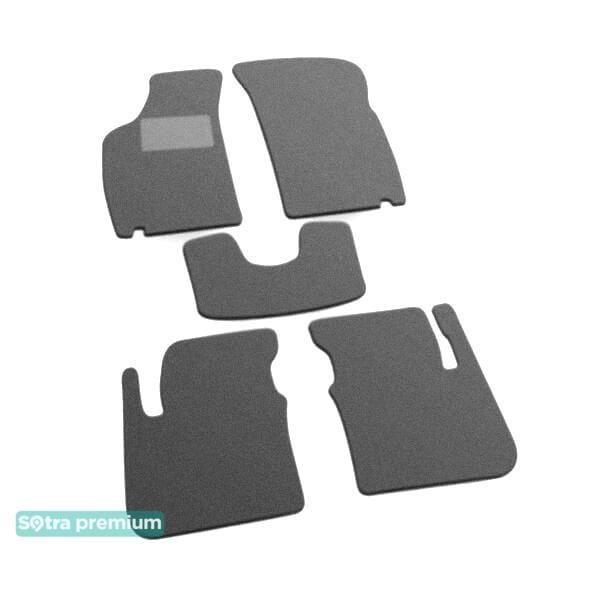 Sotra 00191-CH-GREY Interior mats Sotra two-layer gray for Fiat Punto s (1993-1999), set 00191CHGREY