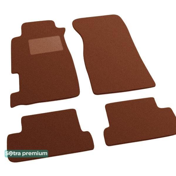 Sotra 00196-CH-TERRA Interior mats Sotra two-layer terracotta for Honda Prelude (1991-1996), set 00196CHTERRA