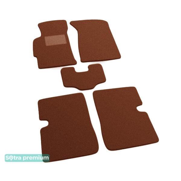 Sotra 00221-CH-TERRA Interior mats Sotra two-layer terracotta for Mazda Xedos 9 (1992-2000), set 00221CHTERRA