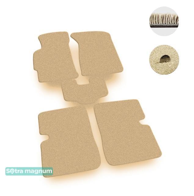 Sotra 00221-MG20-BEIGE Interior mats Sotra two-layer beige for Mazda Xedos 9 (1992-2000), set 00221MG20BEIGE