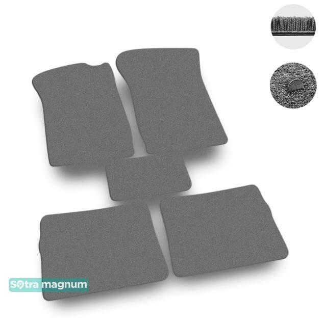 Sotra 00232-MG20-GREY Interior mats Sotra Double layer gray for Renault Clio/Symbol, set 00232MG20GREY