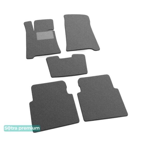 Sotra 00233-CH-GREY Interior mats Sotra two-layer gray for Renault Safrane (1992-2000), set 00233CHGREY