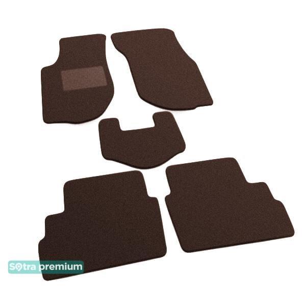 Sotra 00247-CH-CHOCO Interior mats Sotra two-layer brown for Volvo 940 / 960 (1990-1998), set 00247CHCHOCO