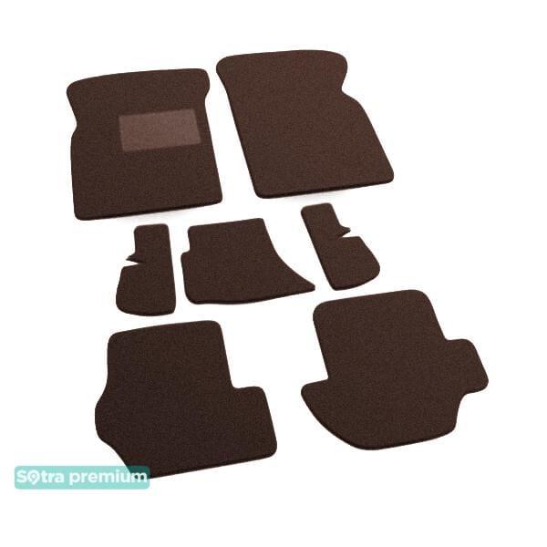 Sotra 00273-CH-CHOCO Interior mats Sotra two-layer brown for Ford Fiesta (1989-1997), set 00273CHCHOCO