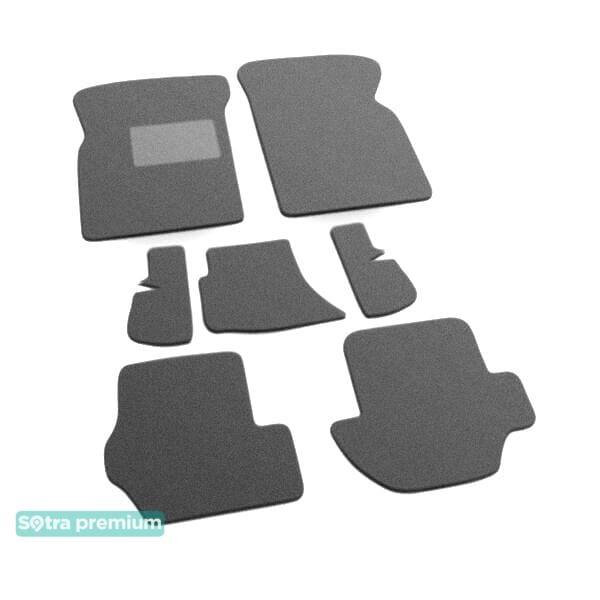Sotra 00273-CH-GREY Interior mats Sotra two-layer gray for Ford Fiesta (1989-1997), set 00273CHGREY