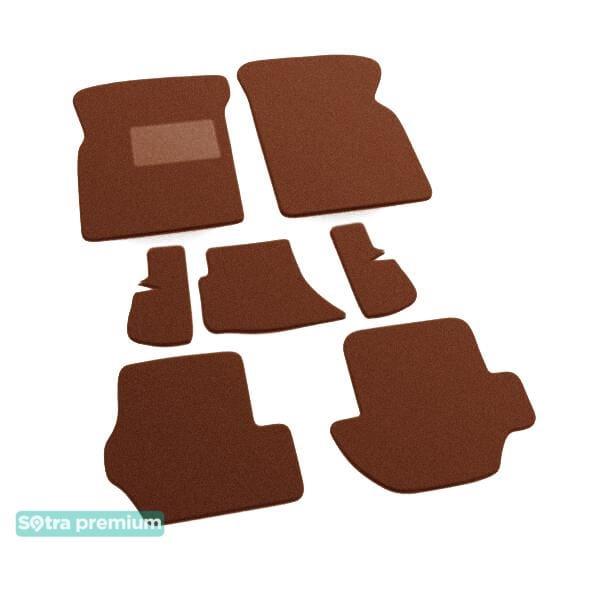 Sotra 00273-CH-TERRA Interior mats Sotra two-layer terracotta for Ford Fiesta (1989-1997), set 00273CHTERRA