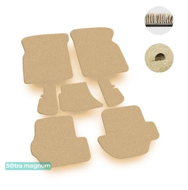 Sotra 00273-MG20-BEIGE Interior mats Sotra two-layer beige for Ford Fiesta (1989-1997), set 00273MG20BEIGE