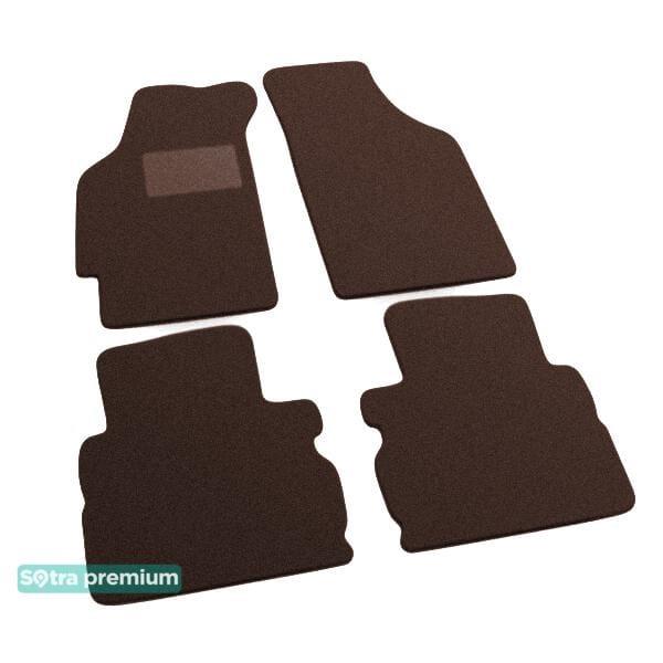 Sotra 00277-CH-CHOCO Interior mats Sotra two-layer brown for Honda Civic (1983-1987), set 00277CHCHOCO