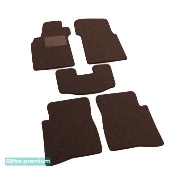 Sotra 00288-CH-CHOCO Interior mats Sotra two-layer brown for Nissan Maxima qx / cefiro (1994-1999), set 00288CHCHOCO