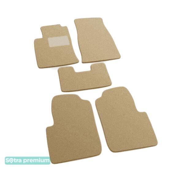 Sotra 00292-CH-BEIGE Interior mats Sotra two-layer beige for Toyota Camry (1996-2001), set 00292CHBEIGE