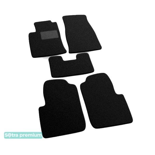 Sotra 00292-CH-BLACK Interior mats Sotra two-layer black for Toyota Camry (1996-2001), set 00292CHBLACK