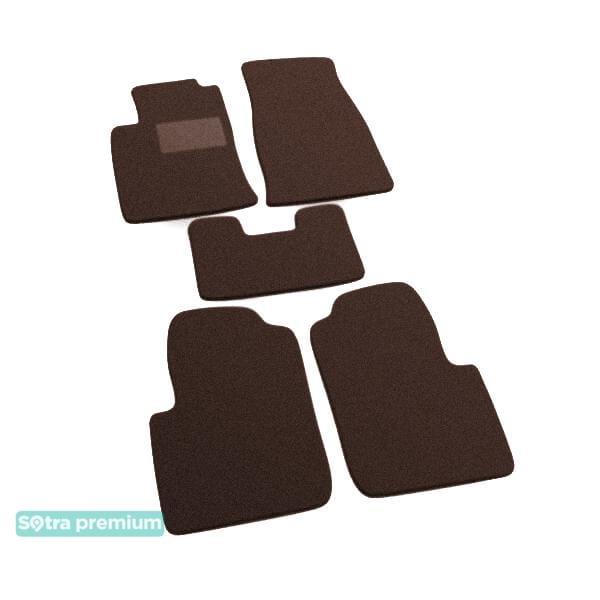 Sotra 00292-CH-CHOCO Interior mats Sotra two-layer brown for Toyota Camry (1996-2001), set 00292CHCHOCO