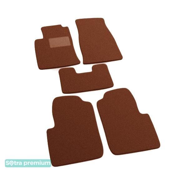 Sotra 00292-CH-TERRA Interior mats Sotra two-layer terracotta for Toyota Camry (1996-2001), set 00292CHTERRA
