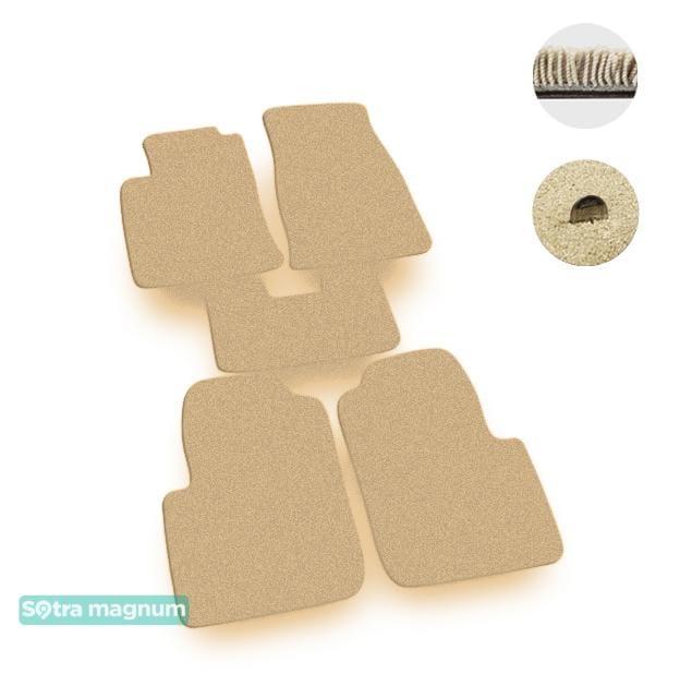 Sotra 00292-MG20-BEIGE Interior mats Sotra two-layer beige for Toyota Camry (1996-2001), set 00292MG20BEIGE