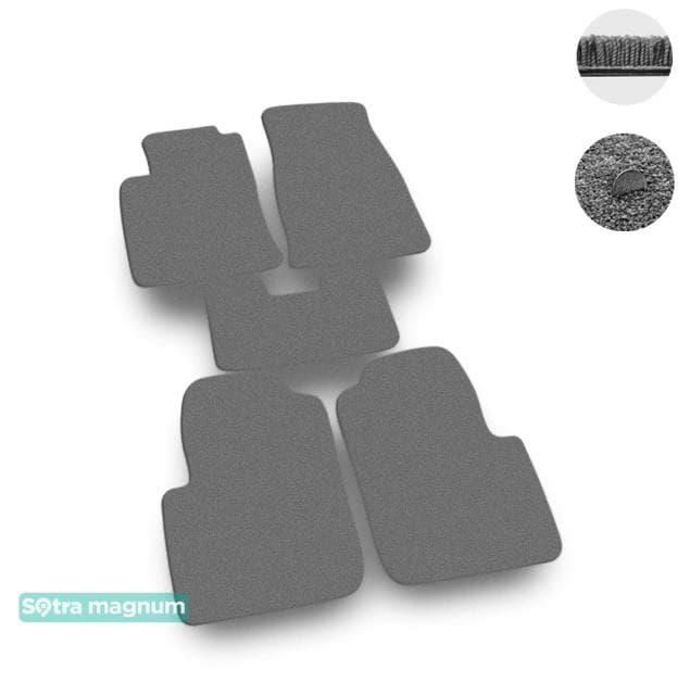 Sotra 00292-MG20-GREY Interior mats Sotra two-layer gray for Toyota Camry (1996-2001), set 00292MG20GREY