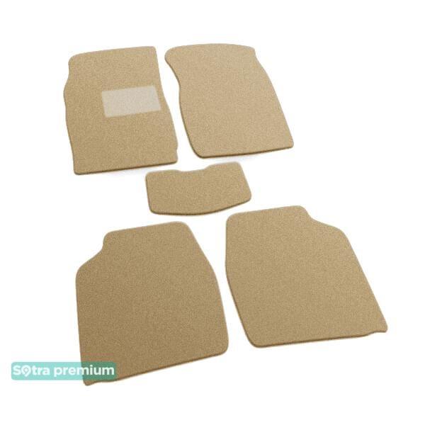Sotra 00294-CH-BEIGE Interior mats Sotra two-layer beige for Toyota Corolla (1993-1997), set 00294CHBEIGE