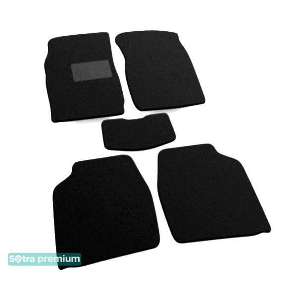 Sotra 00294-CH-BLACK Interior mats Sotra two-layer black for Toyota Corolla (1993-1997), set 00294CHBLACK