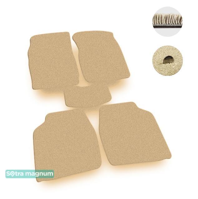Sotra 00294-MG20-BEIGE Interior mats Sotra two-layer beige for Toyota Corolla (1993-1997), set 00294MG20BEIGE