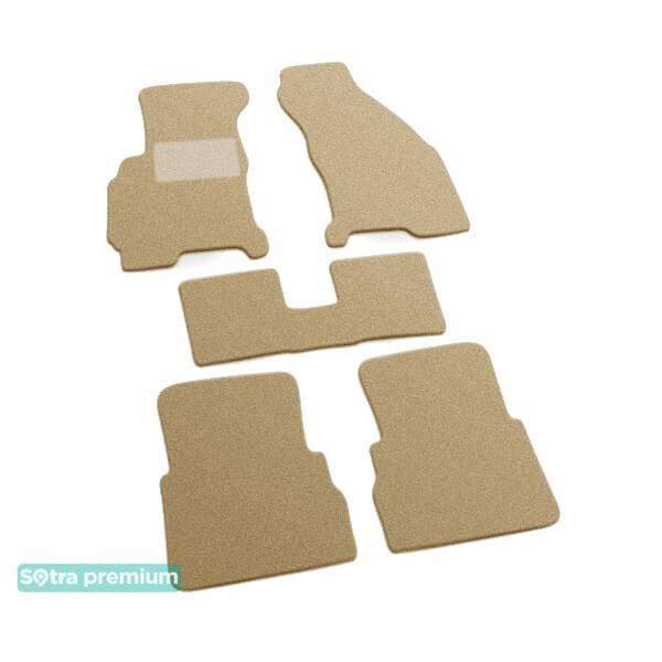 Sotra 00299-CH-BEIGE Interior mats Sotra two-layer beige for Ford Mondeo (1997-2000), set 00299CHBEIGE