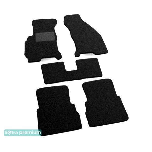Sotra 00299-CH-BLACK Interior mats Sotra two-layer black for Ford Mondeo (1997-2000), set 00299CHBLACK