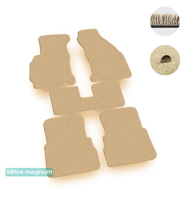 Sotra 00299-MG20-BEIGE Interior mats Sotra two-layer beige for Ford Mondeo (1997-2000), set 00299MG20BEIGE