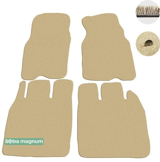 Sotra 00342-MG20-BEIGE Interior mats Sotra two-layer beige for Jeep Grand cherokee (1993-1998), set 00342MG20BEIGE