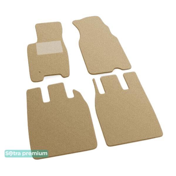 Sotra 00343-CH-BEIGE Interior mats Sotra two-layer beige for Jeep Grand cherokee (1999-2004), set 00343CHBEIGE