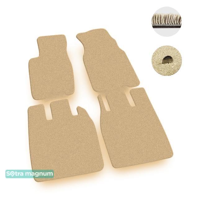 Sotra 00343-MG20-BEIGE Interior mats Sotra two-layer beige for Jeep Grand cherokee (1999-2004), set 00343MG20BEIGE