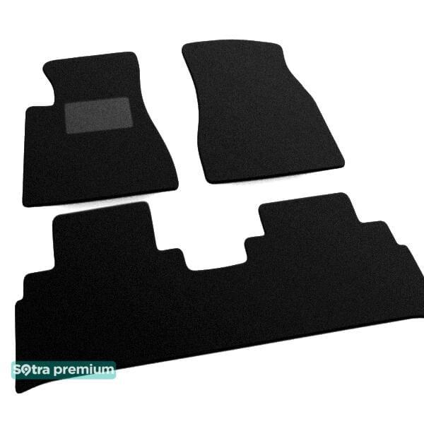 Sotra 00346-CH-BLACK Interior mats Sotra two-layer black for Lexus Rx (1998-2003), set 00346CHBLACK
