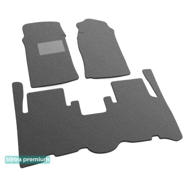 Sotra 00353-CH-GREY Interior mats Sotra two-layer gray for Opel Frontera A (1991-1998), set 00353CHGREY